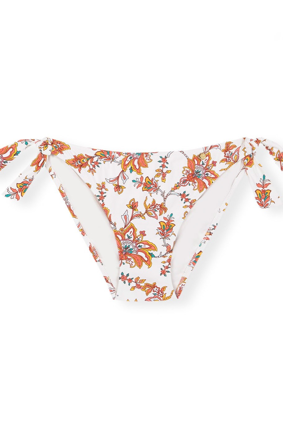 Braga De Bikini Cl Sica En Blanco Con Estampado