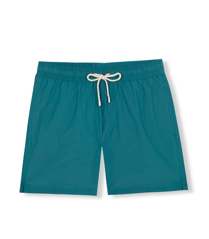 Shorts de Bain pour Hommes en Vert Fonce