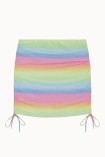 PARADISE MINI SKIRT FRUNCE