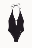 NOIR ONEPIECE ESCOTE