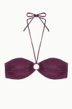 PRUNE TOP BANDEAU TIRAS