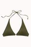 OLIVE TOP HALTER