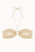 GOLD TOP BANDEAU TIRAS