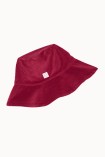 RED CORDUROY BUCKET HAT