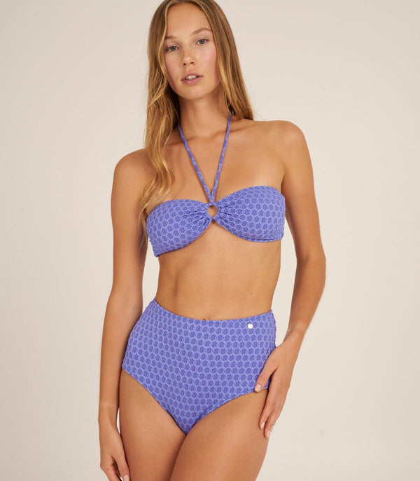 COQUETTE TOP BANDEAU TIRAS