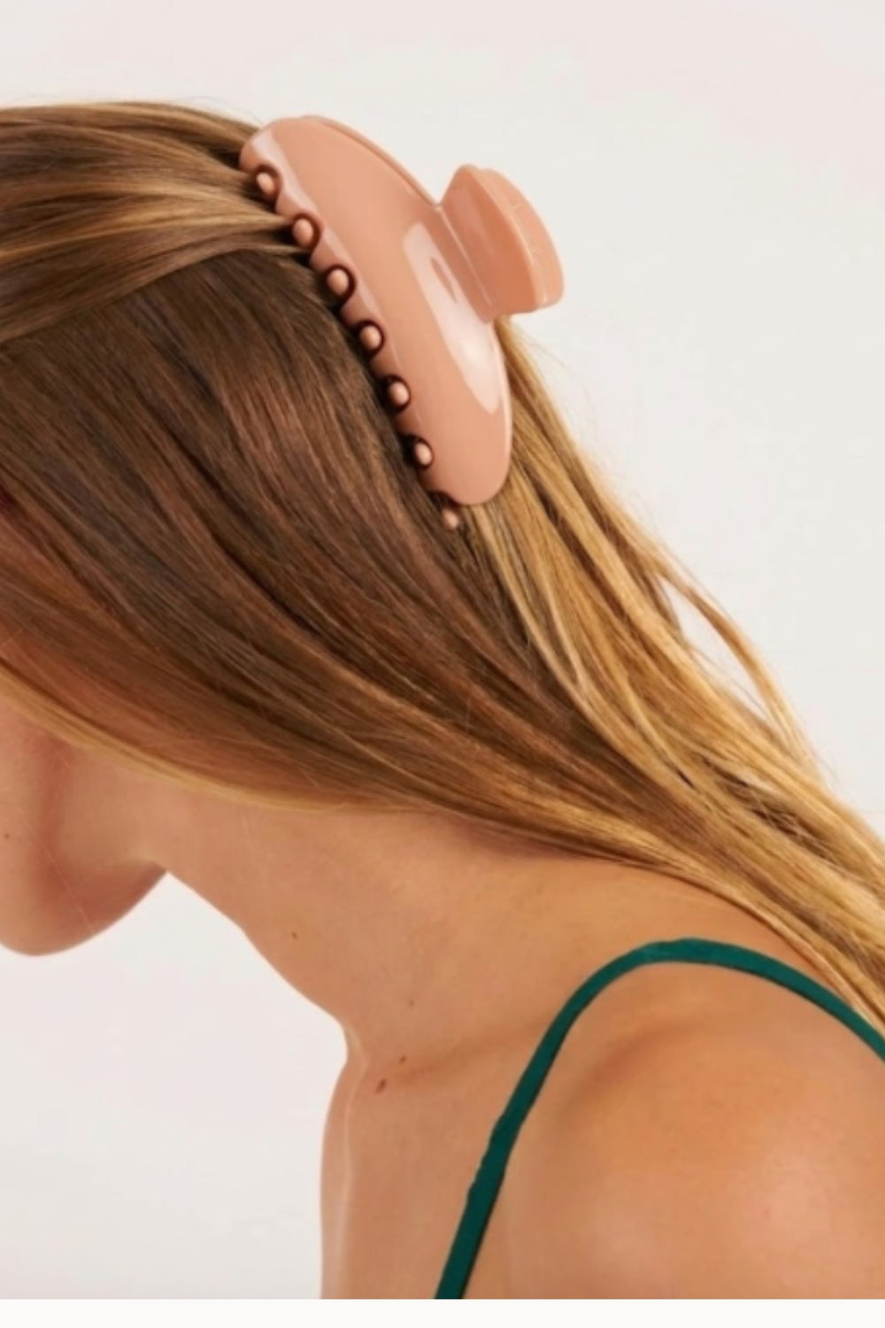 PINZA DE PELO ROSA NUDE