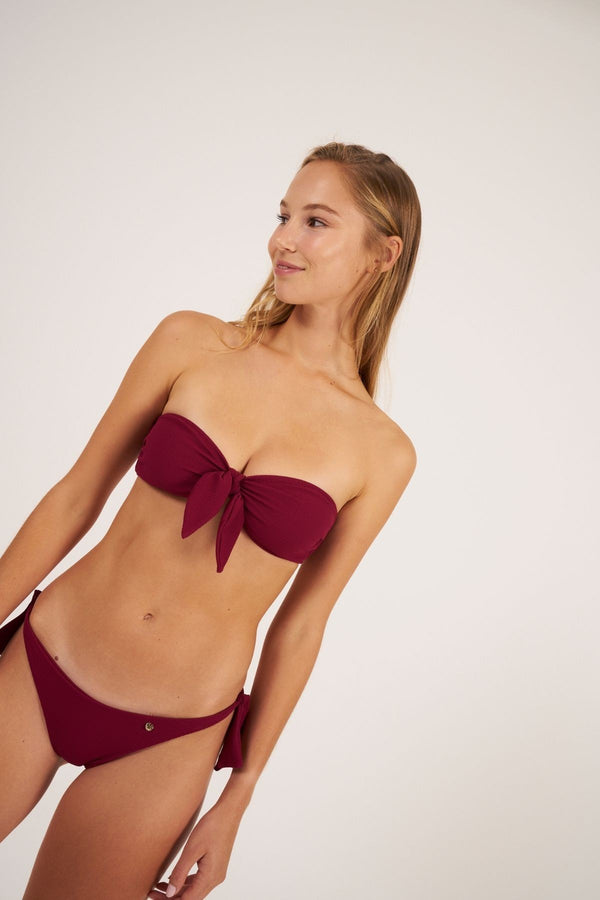 BERRY TOP BANDEAU LACE