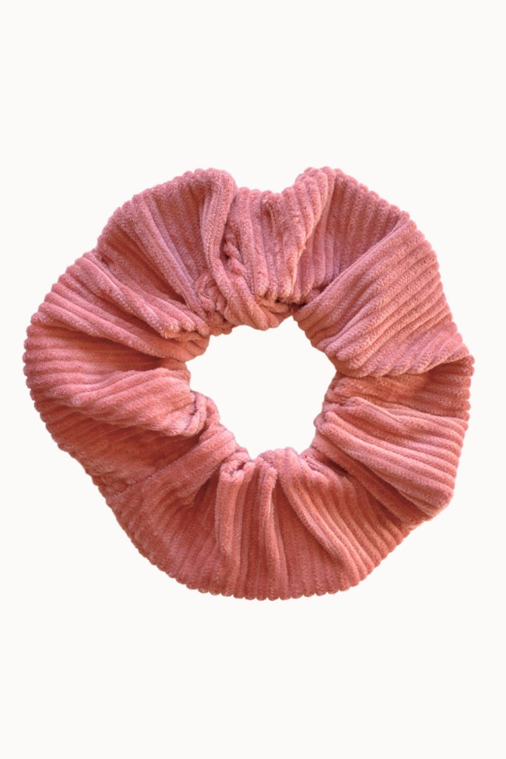 PINK CORDUROY SCRUNCHIE
