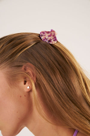 PINCE À CHEVEUX SHELL VIOLET