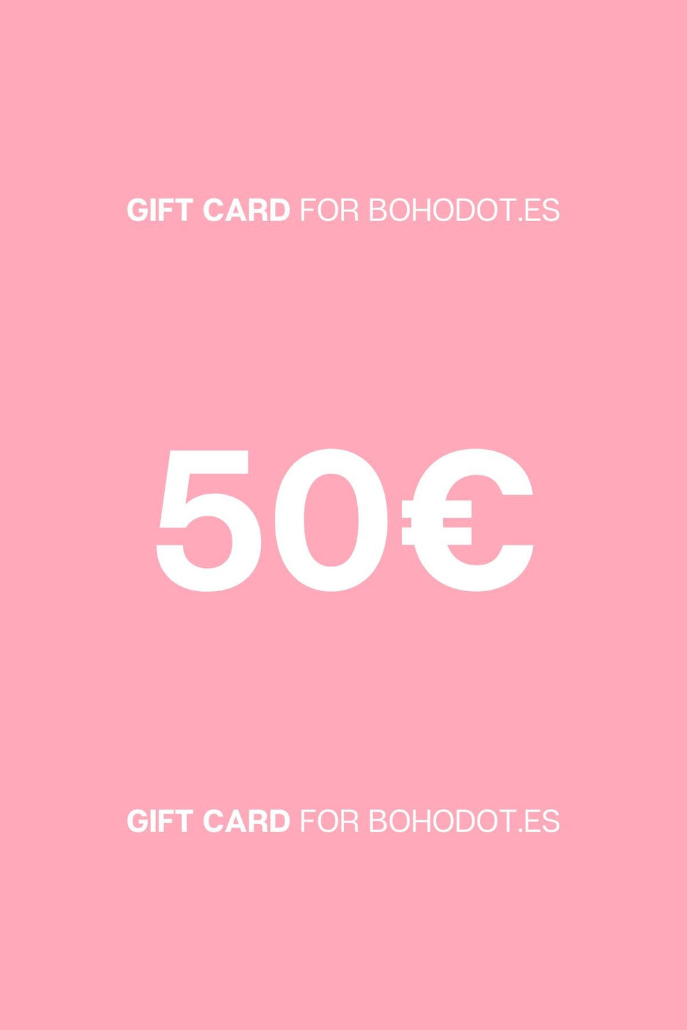 GIFT CARD 50€