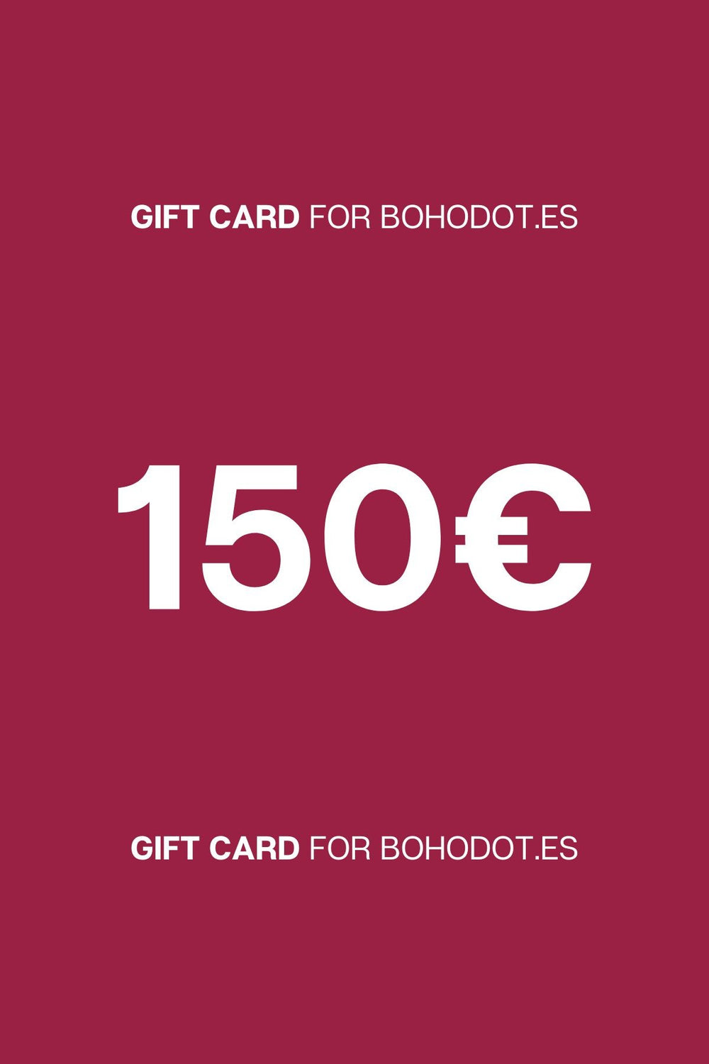 GIFT CARD 150€