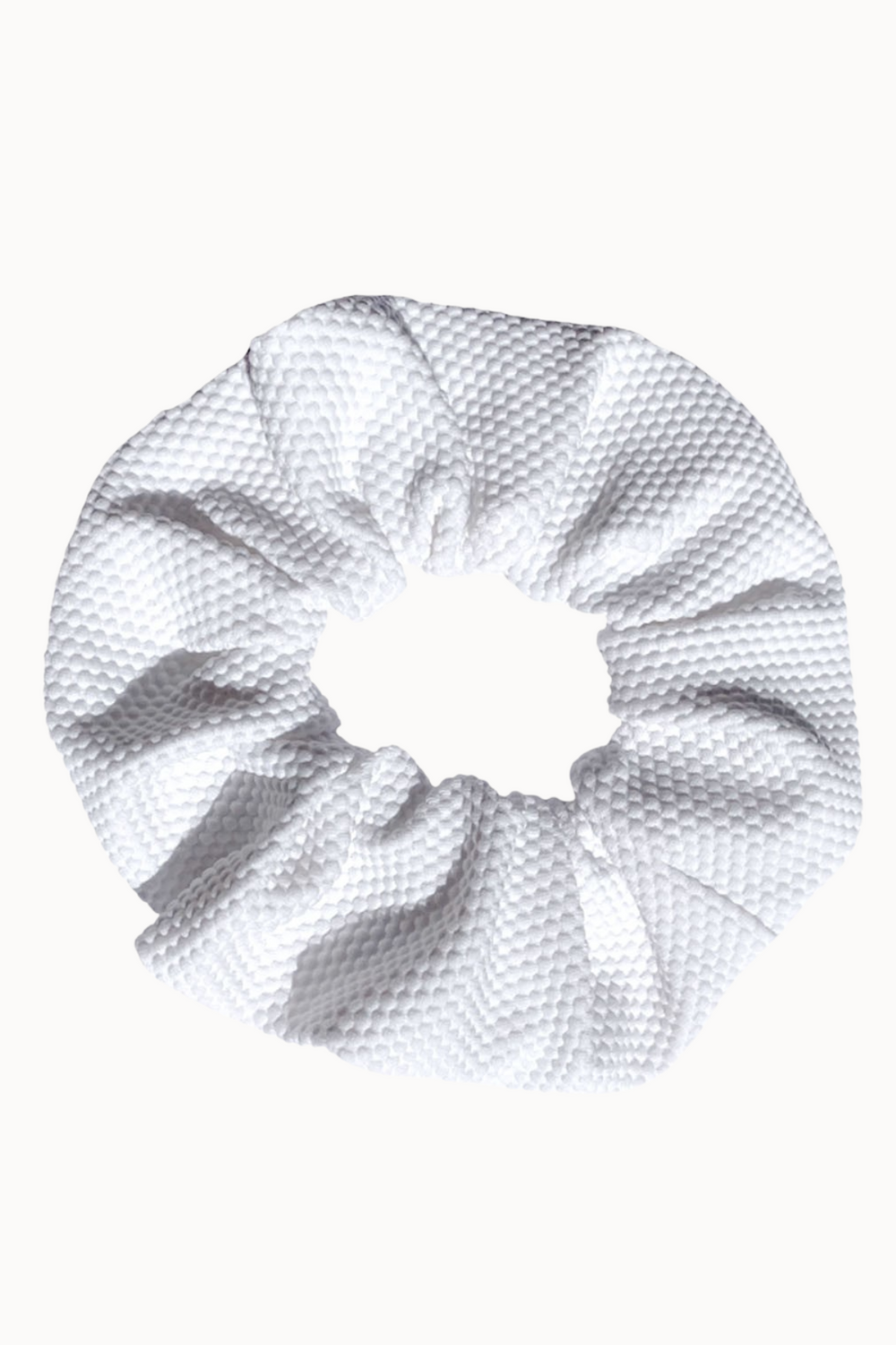 BLANC SCRUNCHIE