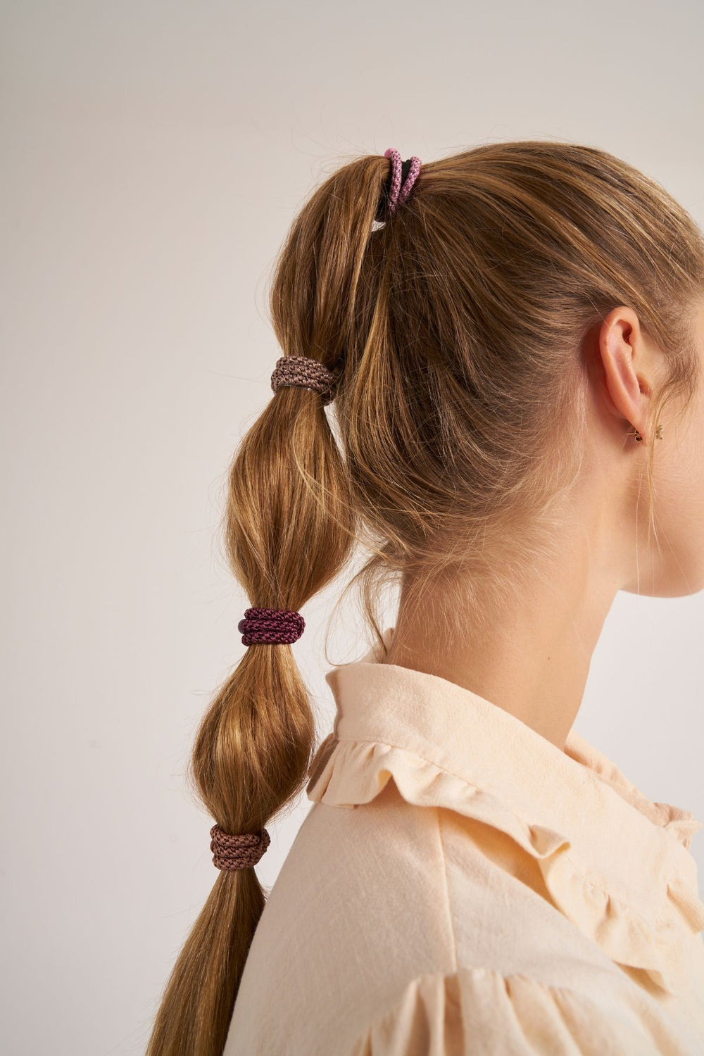 KKNEKKI HAIR ELASTIC PACK BLUSH