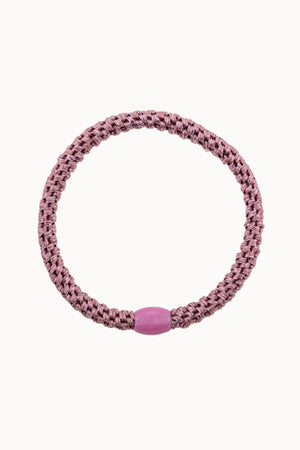KKNEKKI SLIM PINK GLITTER HAIR TIE