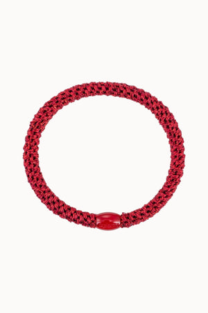 RED KKNEKKI SLIM HAIR TIE