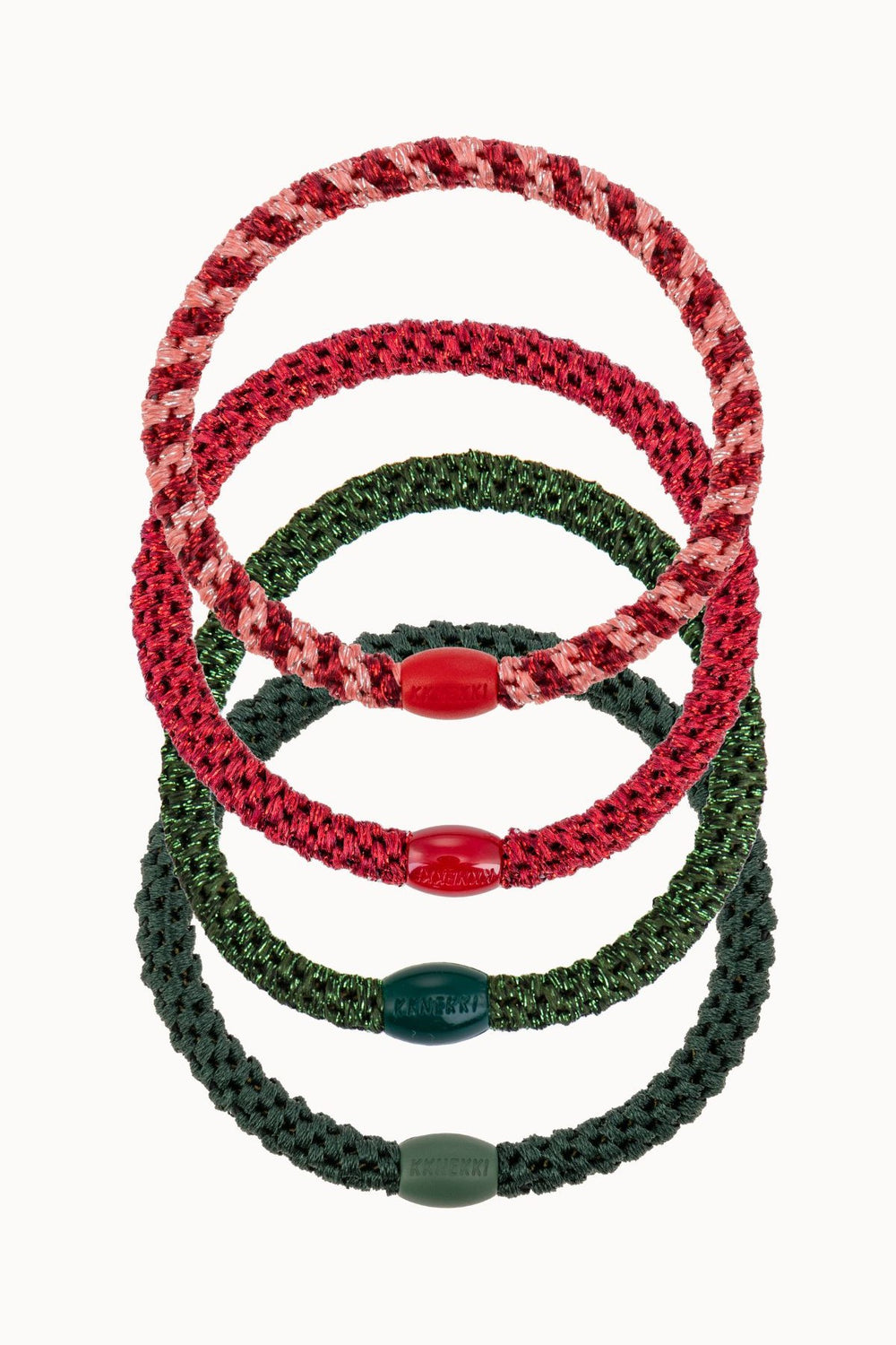 KKNEKKI HAIR TIES PACK MERRY
