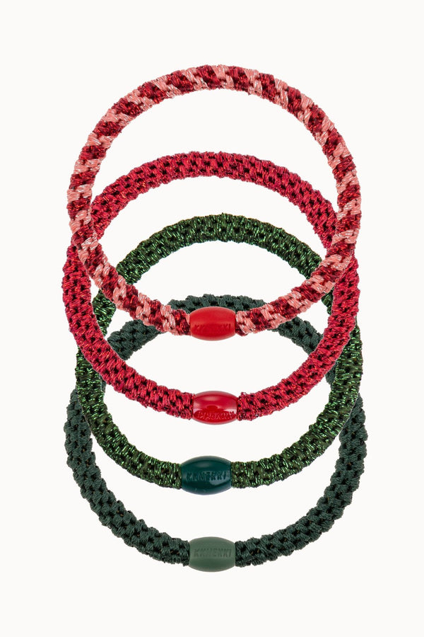KKNEKKI HAIR TIES PACK MERRY