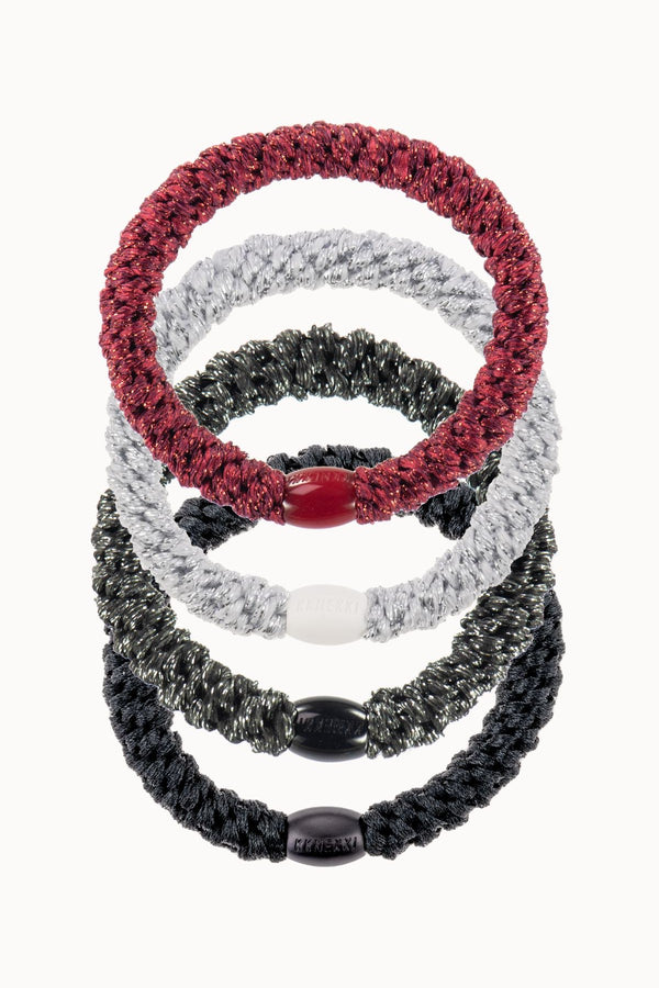 KKNEKKI HAIR TIES PACK GLITTER