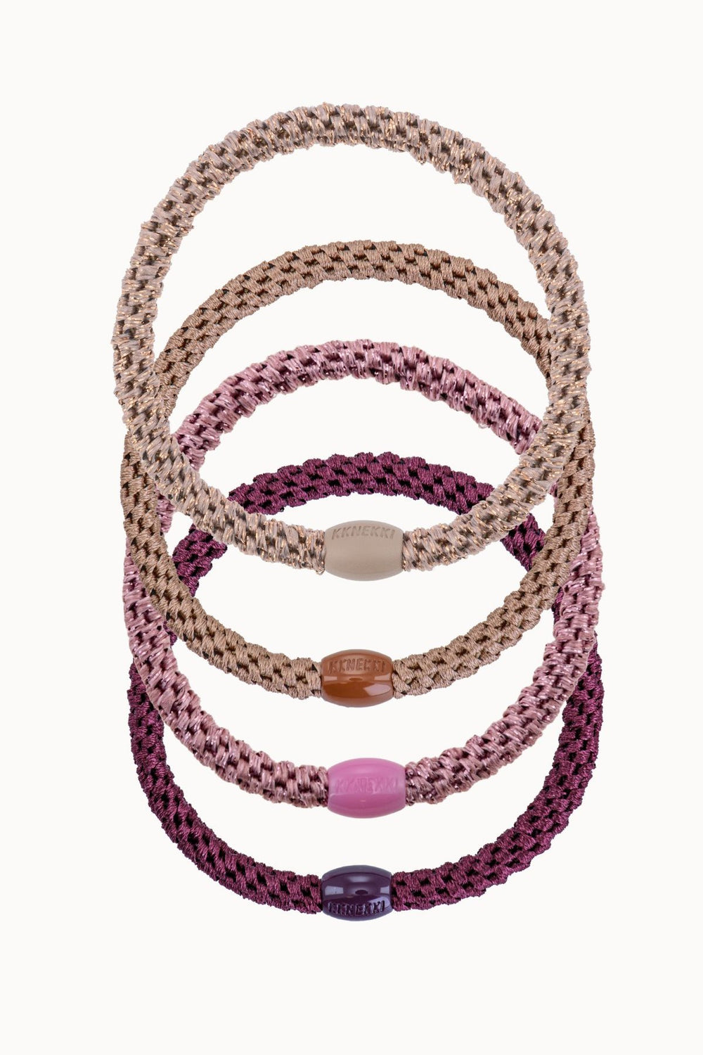 KKNEKKI HAIR ELASTIC PACK BLUSH