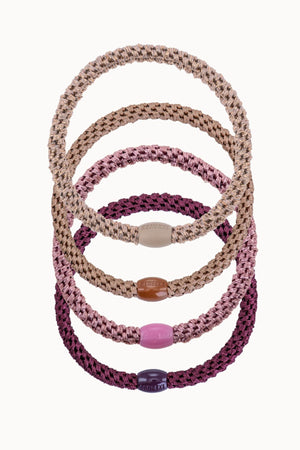 KKNEKKI HAIR ELASTIC PACK BLUSH