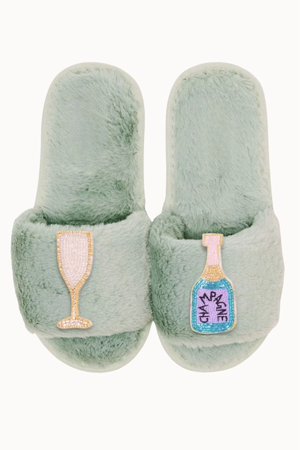 CHAUSSONS VERT MENTHE