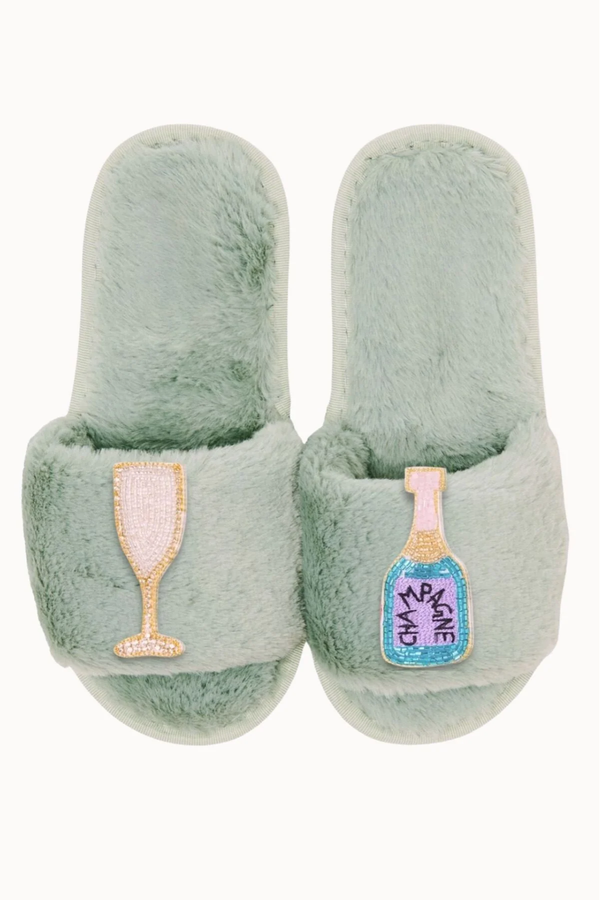 CHAUSSONS VERT MENTHE