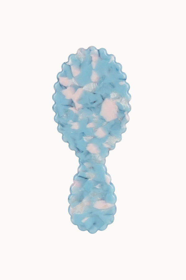 BROSSE À CHEVEUX COULEUR BLEUE