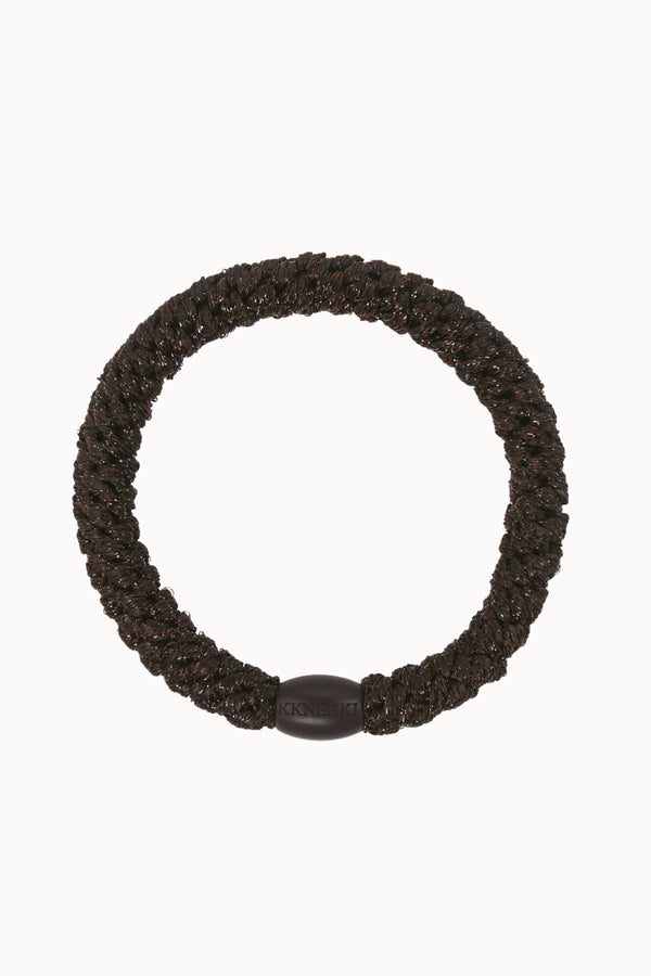 ÉLASTIQUE À CHEVEUX KKNEKKI CHOCOLAT GLITTER