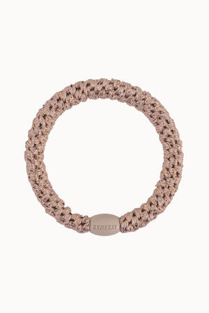 TOAST GLITTER KKNEKKI HAIR TIE