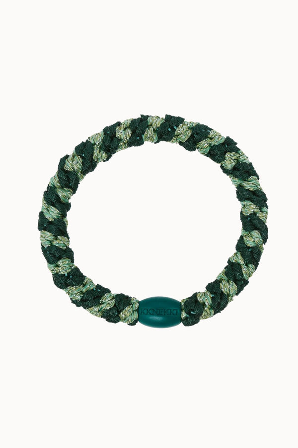 ÉLASTIQUE À CHEVEUX KKNEKKI GREEN TWIST