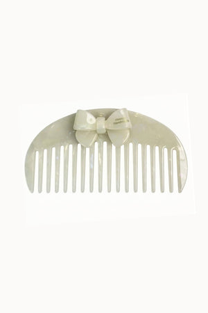 PEARL HAIR COMB WITH BOW
