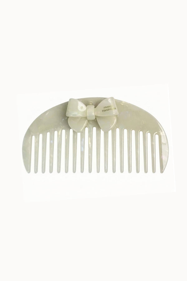 PEARL HAIR COMB WITH BOW