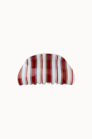 BLUE STRIPES HAIR CLIP